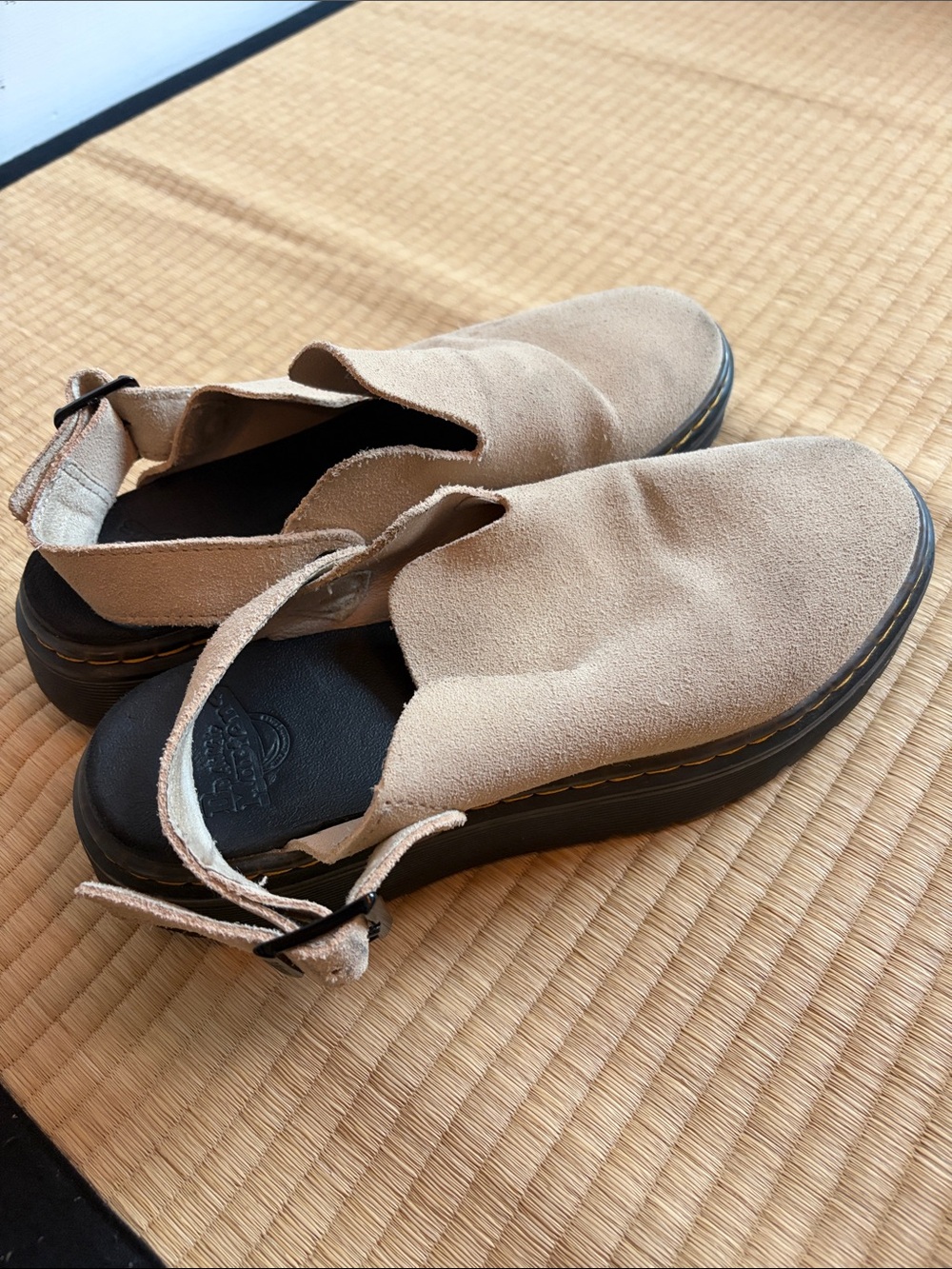 Dr. Martens Sand Carlson Slingback Mules